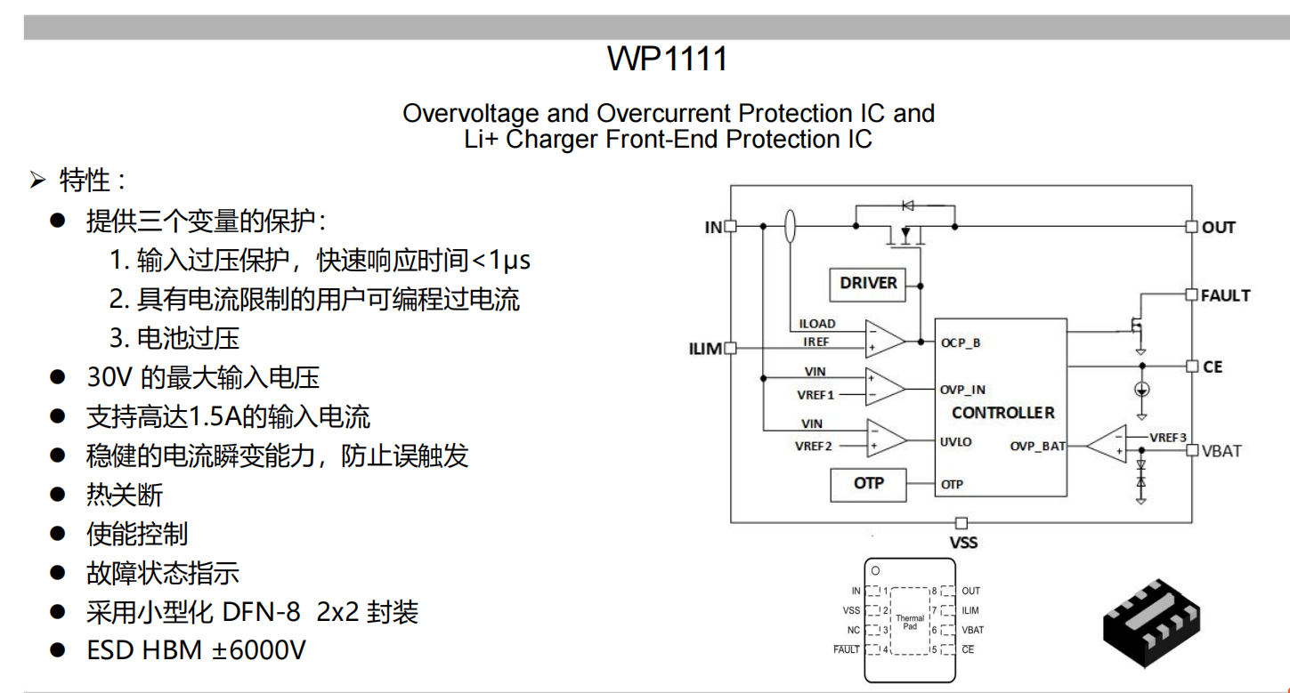 WAYON，維安，EFUSES，WP1111,WP1430