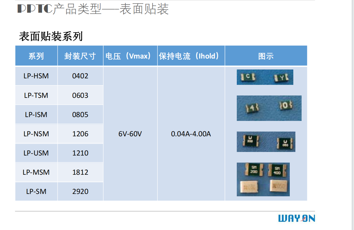 Wayon PPTC,維安保險(xiǎn)絲，維安代理，維安LP-USML400/12，PTC自恢復(fù)保險(xiǎn)絲 .png
