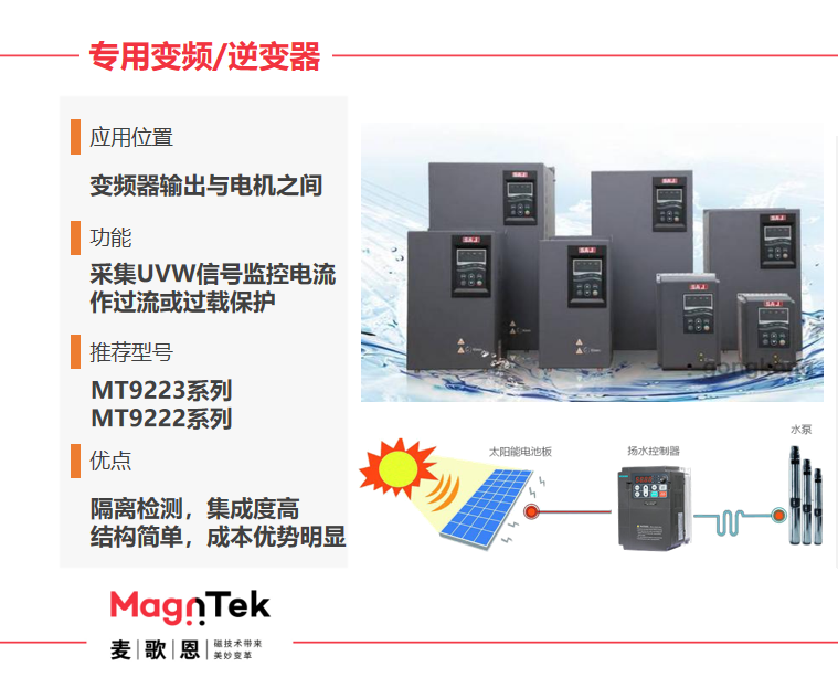 麥歌恩電流傳感器,麥歌恩小課堂，變頻器與電機(jī)是怎樣的一種關(guān)系，MT9222,MT9221,MT9522,MT9523.png